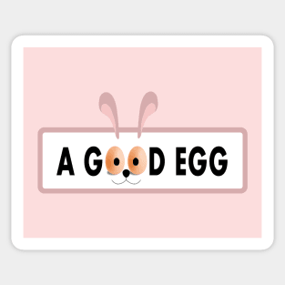 Every Bunny Loves A Good Egg (pink ver.) Sticker